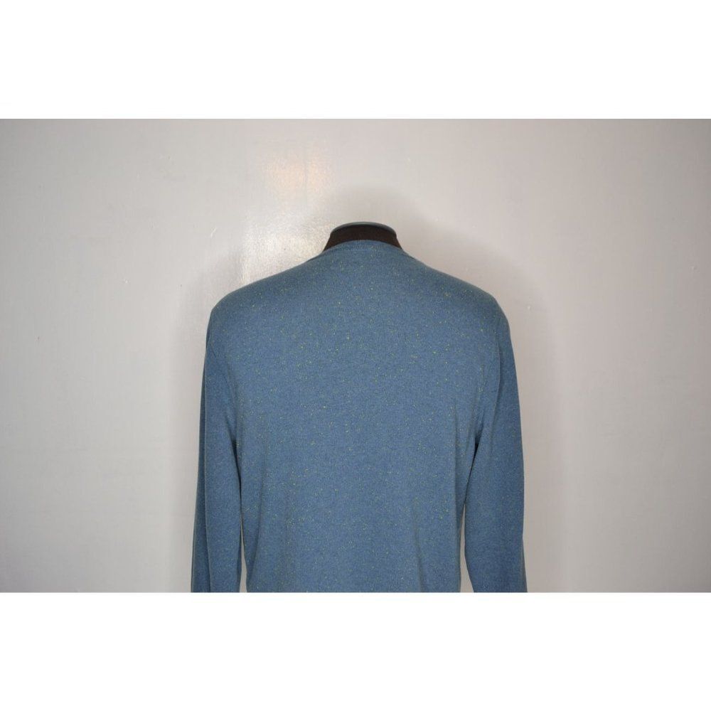 Mossimo Men's Large Blue Graphic Print Long Sleeve Lightweight Sweatshirt - Picture 6 of 11